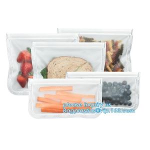 ReZip Seal Reusable Storage Bag PEVA food/snack/lunch storage bag, Reusable zip