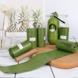 Degradable Biodegradable Dog Poop Bag Rolls Material HDPE D2W