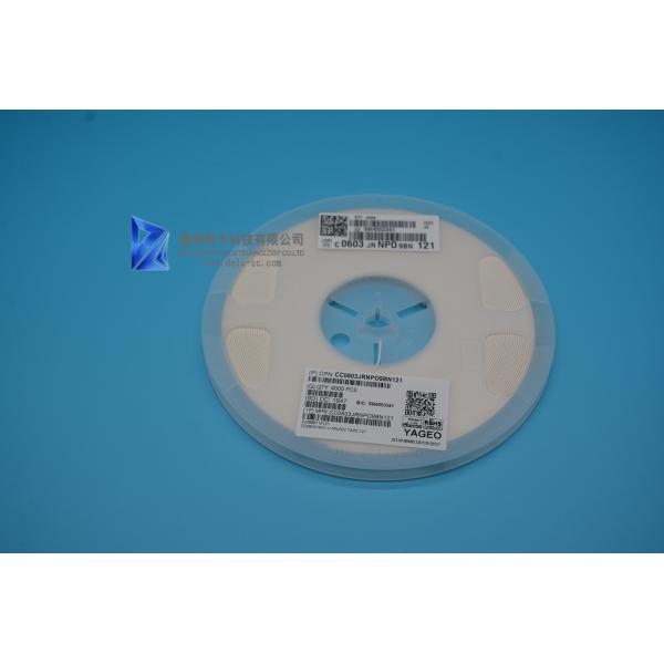 Quality Halogen Free Surface Mount Ceramic Multilayer Capacitors CC0603JRNPO9BN121 wholesale