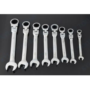 KM FOLDABLE RATCHET COMBINATION SPANNER with high quality