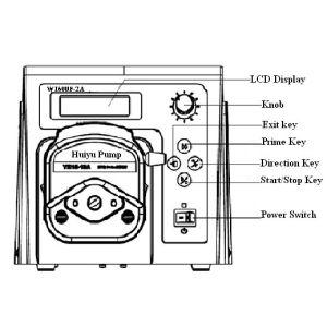 WT600F-2A precision dispensing peristaltic pump