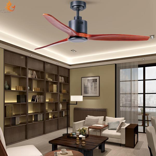 American Hunter 52 Ceiling Fan 3 ABS Blades DC Motor Black Brown