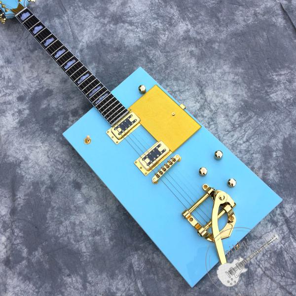 2020 New Electric Guitar in Blue Generous Shape Gold Hardware Customizable All Colors Logo Customized
