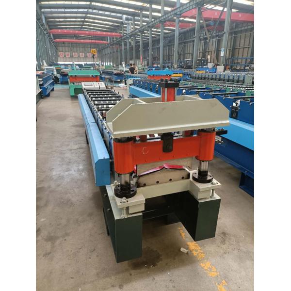 Metal Color Steel Arch Ridge Cap Roof Roll Forming Machine For Ridge Capping Tile