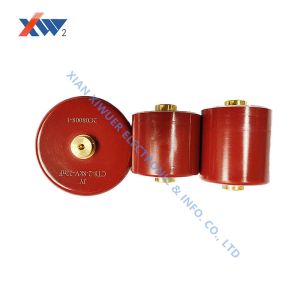 China 30kV 5000pF High Voltage Doorknob Capacitor with Screw Terminal for Temperature Monitoring and Custom Applications on sale