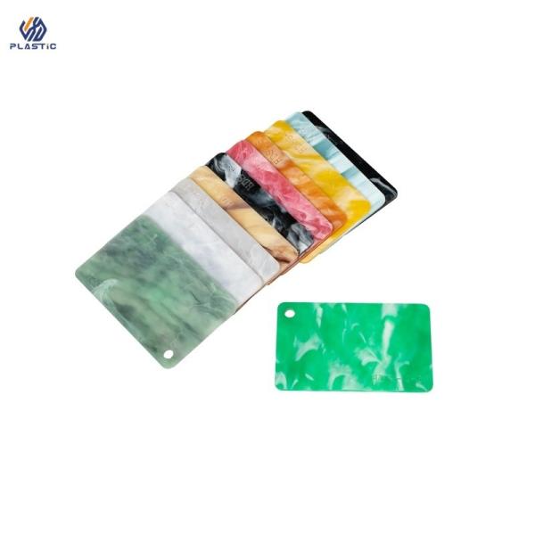 OEM Acrylic Sheet Marble Pattern Heat Resistance For High Temperature Environmen