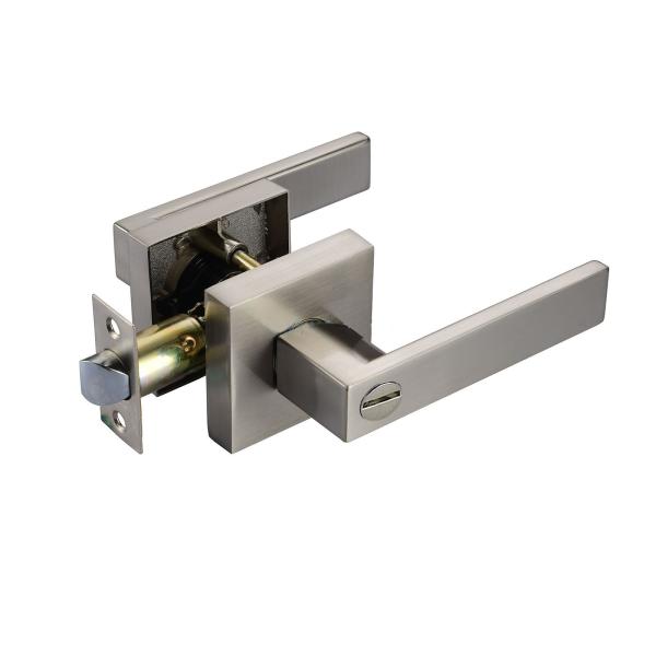 Quality 1-3/8 Inch to 1-3/4 Inch Door Thickness Tubular Lever Lock with Strong Schlage Keyway Secure and Stylish wholesale