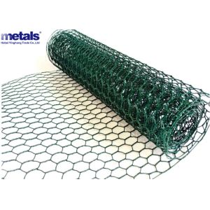 Corrosion Resistant Pvc Coated Hexagonal Wire Mesh 1/2" For Animal Husbandry