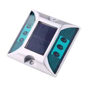 Flashing Light LED Solar Square Road Stud Advanced Road Safety and Marking