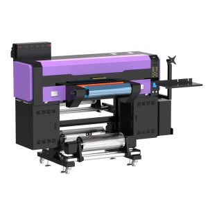 60cm UV DTF Transparent label printer With Laminator i3200 U1x3 Print Heads