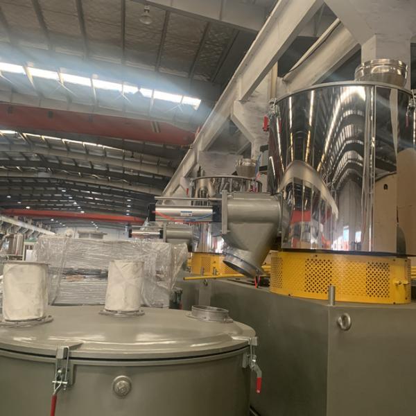 6mm PVC compounding Powder Plastic Mixer Machine Fully automatic