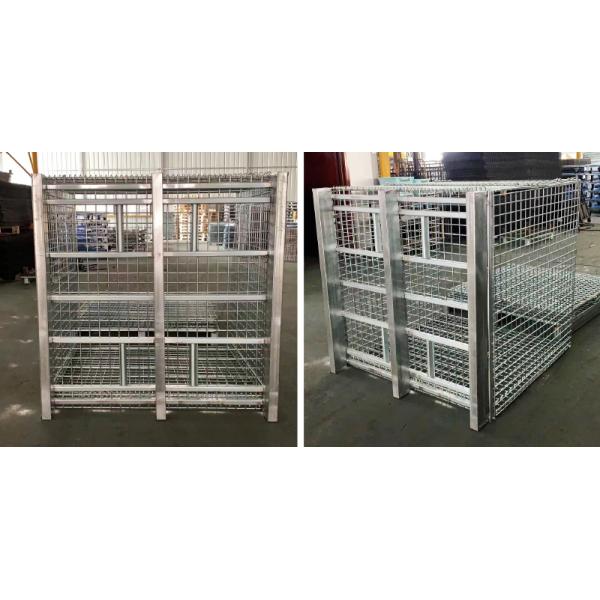 Galvanized Storage Cage Wire Mesh Container