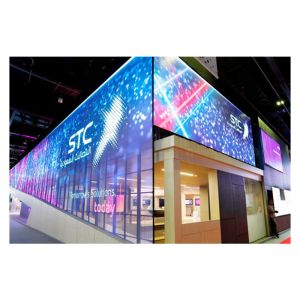 Cheap Full Color Transparent LED Display Screen Video Wall P3.91-7.82mm Pixel Pitch for sale