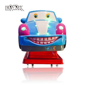 120W Kids Coin Operated Game Machine Blue Video 3d Swing Kiddie Ride