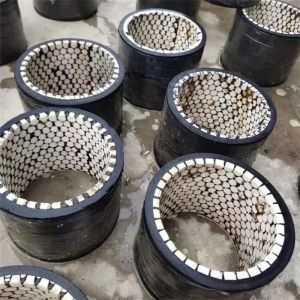 Flexible Dredging Ceramic Hose Pipe And Bends Rubber Lined