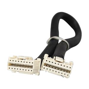 China customized  9pin  wiring harness auto electrical cables wire harness assembly on sale