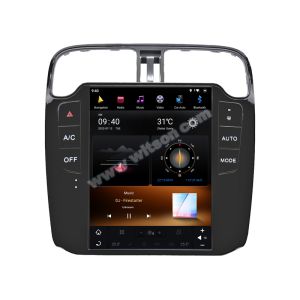 Cheap 10.4&quot; Screen Tesla Vertical Android Screen For VOLKSWAGEN POLO 2011-2018 Car Multimedia Stereo for sale