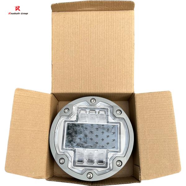 Road Stud Luminous Solar Powered Road Markers With Quick Installation And Self Sustaining Energy System For Hazard Alerts