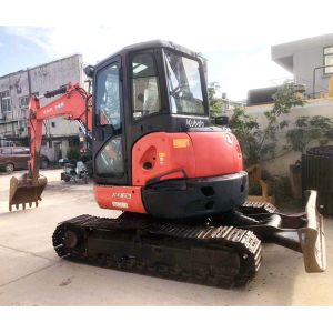Kubota KX163 Excavator in Good Condition and Health with Original Design from