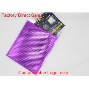 Heat Seal Glamour Bubble Wrap Packaging Envelopes Customized Recyclable