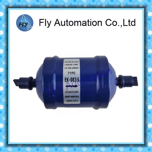 Quality EK - 083S 047606 EK blue Refrigerant Filter Drier Compacted Bead Solder Type wholesale