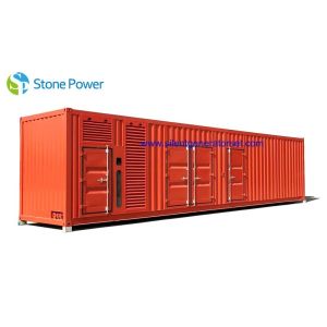 800kw / 1000kva Cummins Silent Diesel Generator Set 20ft Containerized