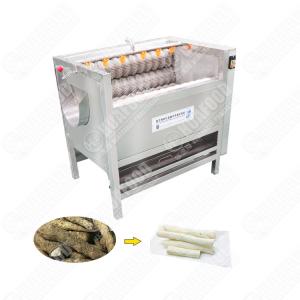China Sweet Potato Washing And Peeling Machine Spiral Carrot Washing Machine on sale