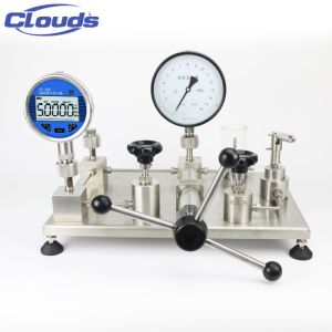 Aluminum Panel Digital Pressure Gauge with Minimal Maintenance and Easy