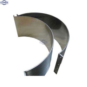 SS 304 0.05MM Slot 0.76*1.5mm wedge wire sieve bend for Sugar Industry, Starch