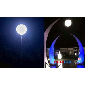 Eco Friendly Video Lighting Elliptical Balloon Light For Studios