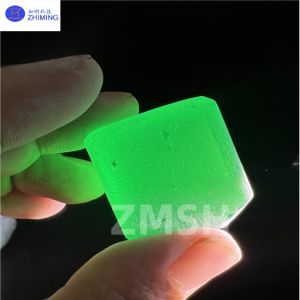 ​​Lab-Grown Fancy Colored Sapphire Rough in Green for Jewelry Applications​​