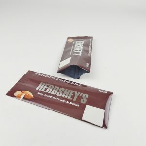 Flexible Plastic Pouches Packaging for Candy Bar Foil Wrappers Chocolate Energy