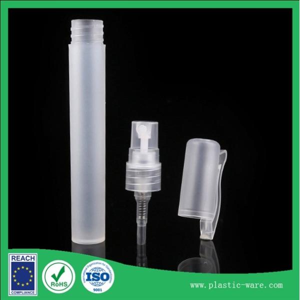 5ml PP plastic perfume spray bottle portable frosted perfume pen cosmetic