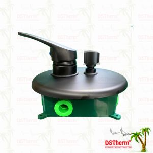 China Customized PPR Mixer Shower Valve Five Ways Water Square Cover Valve on sale