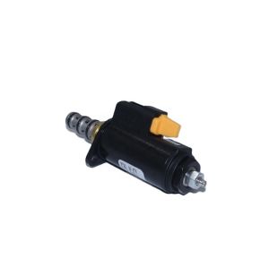 China Part Number 121-1491 KWE5K-31 G24DB30 Excavator hydraulic pump Pilot safety lock solenoid valve for E320B E320C E320D E325B on sale