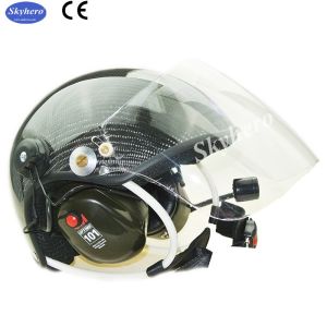 Carbon Fiber Noise cancel Paramotor helmet with full headset CR-GD-C02 Factory