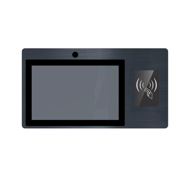 Quality 10.1" touch kiosk RFID NFC reader bulit-in QR scanner for self-payment Check-in machine Attendance machine Access control system wholesale