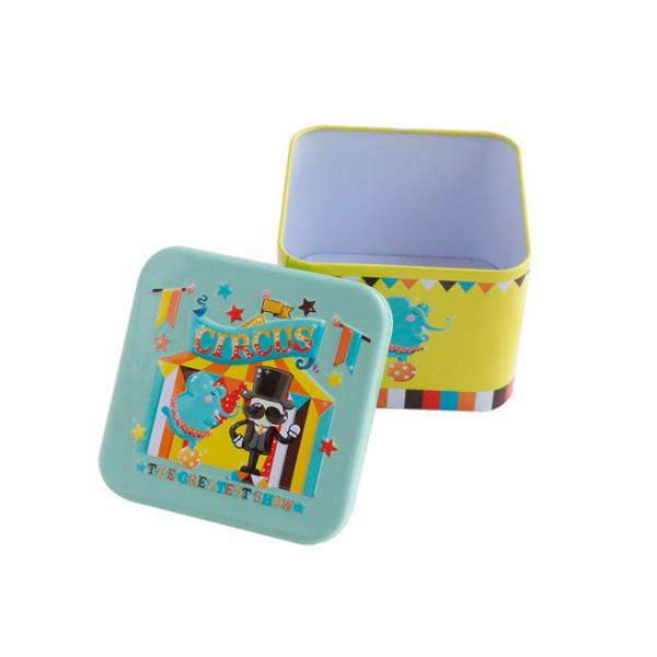 ODM Empty Candy Candle Tin Box Gift Decorative Metal Packaging