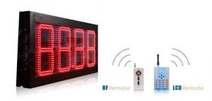 Cheap Waterproof Cabinet RS232 P16 Led Gas Price Display 5000mcd for sale
