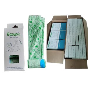 3x6cm Biodegradable and Compostable Bags Small Drawstring Garbage Bags