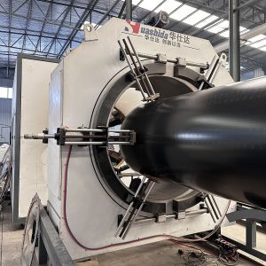 Cheap Advanced PE Pipe Casing Extrusion Line with Vacuum Calibration System for sale