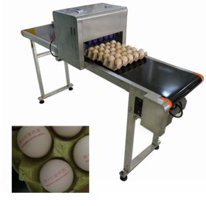 Easy To Operate Egg Batch Number Printer With Computer Software Control