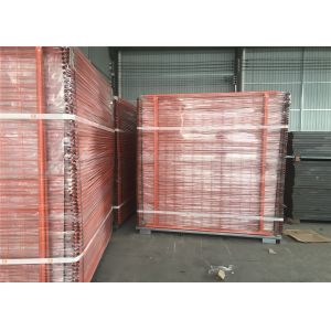 OD 40mm*2.00mm wall thick NZ Nelson Port Temporary Fencing Panels 2.1m x 2.4m