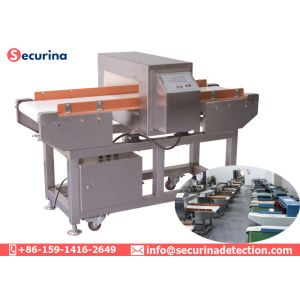 SS 304 Automatic Metal Detector , Conveyor Belt Metal Detector For Aluminum Foil