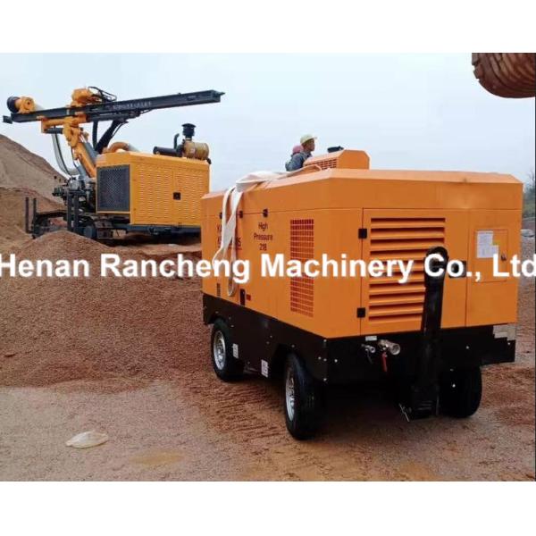 20 - 17 Bar Pressure Drilling Air Compressor 194KW 18 - 19m³ / Min Capacity