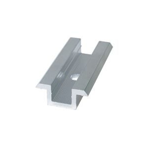 Open Ground 6063,6005 Customized Solar Panel Earthing Clamps Home Rail