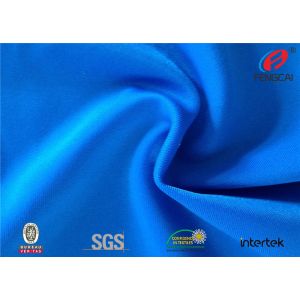 Semi Dull100% Polyester Elastic Fabric , Satin Spandex Fabric For Wedding