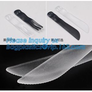 Cheap Top Quality&amp;Factory Price Disposable Plastic Butter,Cheese and Cake Knife,compostable disposable CPLA plastic knife with for sale