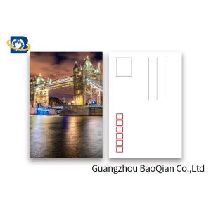 Beautiful Landscape 3d Lenticular Postcard PET / PP Material Printing Images