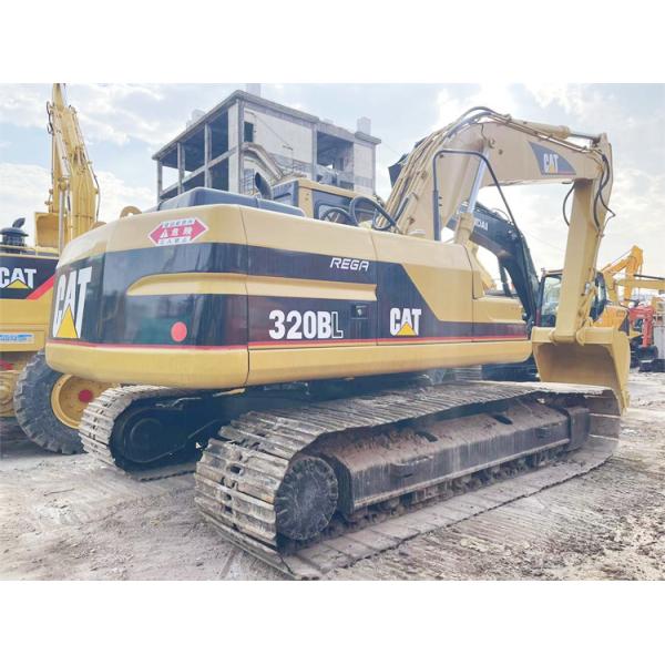 20 Ton Used Caterpillar 320BL Excavator with ORIGINAL Hydraulic Valve and Cat Engine